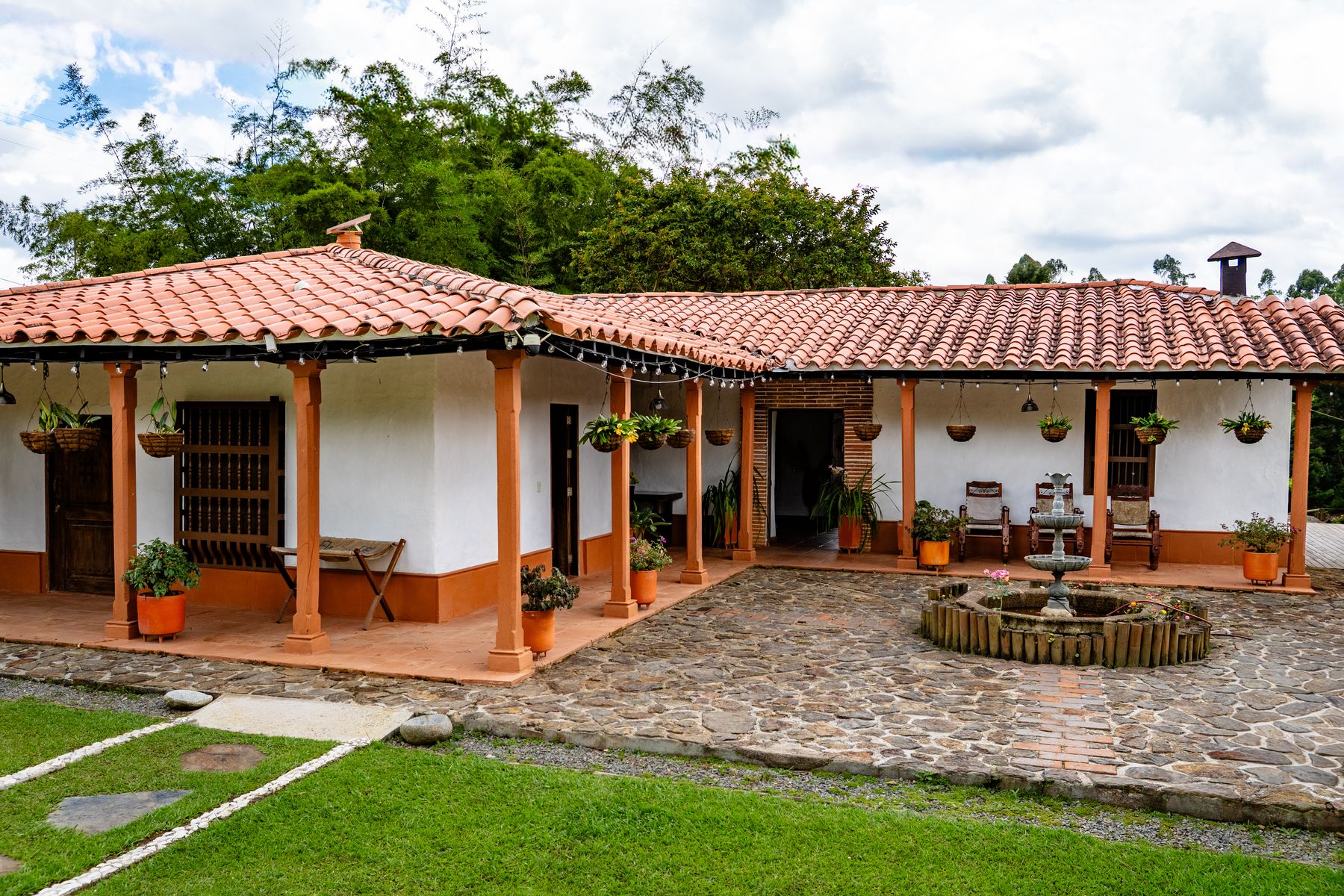 Casa Coya courtyard